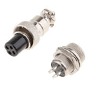 GX12 4 Pins Metal Waterproof Aviation Connector Plug & Socket