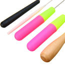5pcs DIY Plastic Crochet Needle Braiding Latch Hook Weaving Hair Dreadlock Set