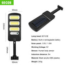 Solar Sensor Waterproof Garden Wall Lamp with Remote Control (A 60 COB)