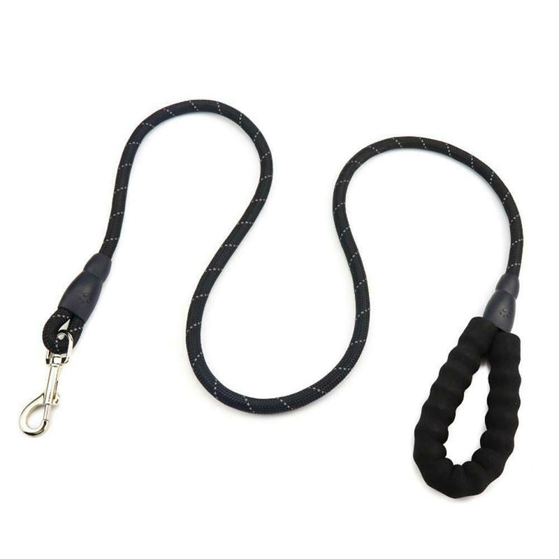 Reflective Large Dog Leash Polyester Rope Pet Dog Running Tracking Leashes