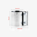 2.5"/63mm Exhaust Clamp Auto Car Repair Exhaust Pipe Hose Easy Seal Joint Band