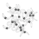 65pcs Bulk Eyeglass Spectacle Chain Holder Anti-slip Loop End Rubber Finding