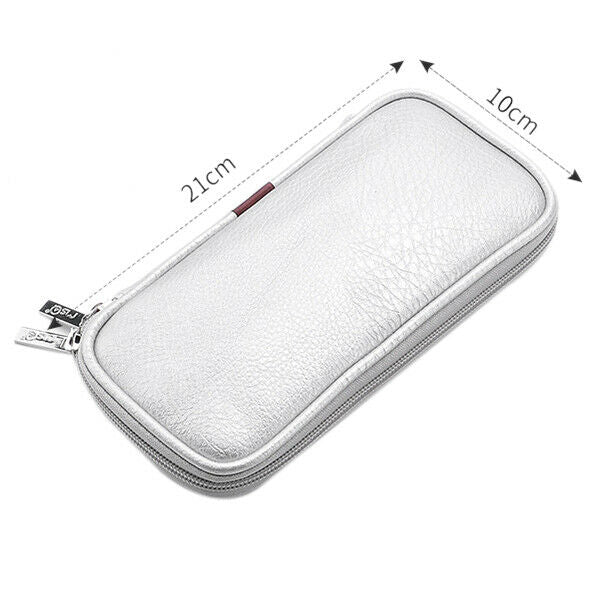 Msq 12Pcs Cosmetic Bags Pu Storage Bag Makeup Tool Set Brush Bag Fine And C Z9U6