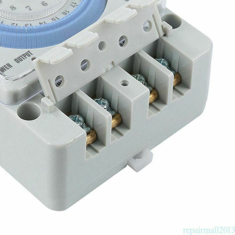 New TB-388 Rectangle 15 minutes / 96 times Switch Timer Without Battery P7C1