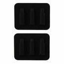 2*Silicone Practice Mute Silencer Pad For Guitar Acoustic Instruments Accessory