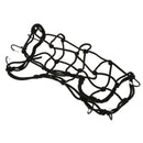 Motorcycle Packing Carrier Web Cargo Hold Down Net 30 x 30cm Bungee Black