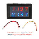 Digital DC 200V 10A 0.28" Voltmeter Ammeter 4 Digit 5 Wire Voltage Current Meter