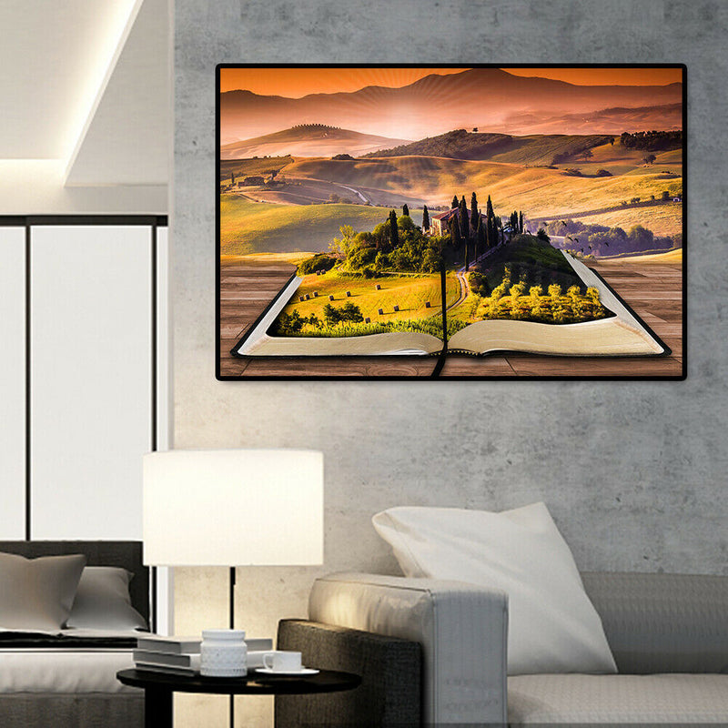 1000pcs DIY Paper Jigsaw Book Landscape Puzzle Kids Adults Assembling Toys