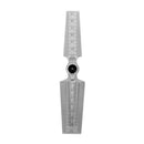 0-29mm Steel Metric Taper Gauge Aperture Scale Wedge Feeler A