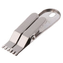 Stainless Steel Fishing Earthworm Live Maggots Clip Bait Fishing Tools Tackle