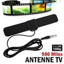 4K 980Mile HDTV Digital TV Antenna Aerial Free view HD Signal Booster Amplifier/