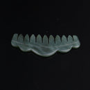 natural stone comb women handmade jade comb shape design massage comb FU