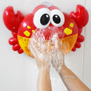 Cute Bubble Crabs Baby Bath Funny Maker Pool Swimming Bathtub Soap Machine Toys