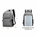 Travel Laptop Backpack Fit 15.6 Inch Laptop Oxford Cloth with USB Charging  C9P5