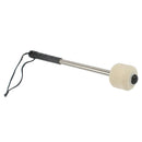 White Innovative Drum Mallet for Marching Band Bass Drum Skid Resistance