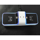 White Charging Station Charger Dock for Playstation 5 Controller Dual Safe