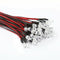 50pcs DC 12V 5mm Car Decor Blue Light LED Long Bright Lamp Bulbs with Wire