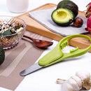 3 In 1 Fruit Cutter Stainless Steel Open Avocado Slicer Enucleate Core VMY