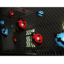 2Pcs Mini Metal Ladybug Fence Hanger Wall Hanging Outdoor Garden Decor - Red &