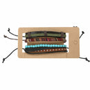 Man European Hot Retro Multilevel Cowhide Handmade Woven Bracelet A