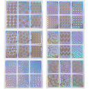 24pcs Nail Art Stickers Waterproof Salon Nail Beauty Trandfer Decoration