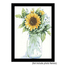 Sunflower In A Bottle DIY Oil Painting Paint by Numbers Kit No Frame Home Art