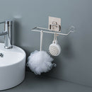 Self Adhesive Towel Rack Stainless Steel Toilet Kitchen Bathroom Accessories