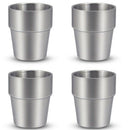 Stainless Steel Mugs Double Wall Insulation Coffee Tea Beer Beverage Cup Fo