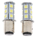 20PCS Super White 1157  18 SMD 5050 LED Tail Brake Stop Light Bulb OZ