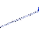 2 in 1 Fishing Zinger Tape Measure Tool Retractor Keychain Fly Fishing Tools