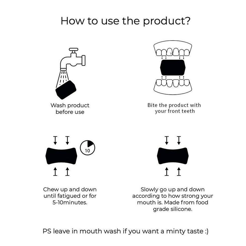 Double Chin Reducer for Chin Exercises 2 Pieces