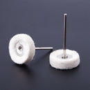 25mm x 3mm Grinding Electric Drilling Machine Polishing Pad Felt Polish Bei E5W7