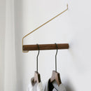 1X(Creative Home Log Hook Wall Hanging Decorative Hanger Bedroom Living Roo