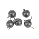 5 Pieces Fishing Sinker Jig Head Lead Fishing Weights Practical 3g