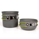 For Outdoor Backpacking Camping Hiking Cooking Picnic Cookware Bowl Pot Pan Tool
