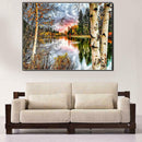 Forest Landscape 5D Diamond DIY Painting Kit Home Decor Craft 40 X 30cm
