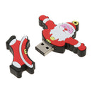 Christmas Santa Claus USB 2.0 Memory Stick Flash Pen Drive U Disk 16G