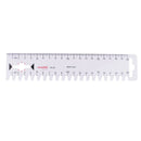 Rectangle Quilting Ruler Templates Metric Sewing Ruler For Crafts 20cm Long