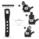USB Rechargeable LED Bike Tail Light Mountain MTB Safety Warning Rear Lamp