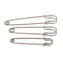 8pcs/Set Heavy-duty Steel Safety Pins Spring Lock Pins Fasteners DIY Crafts