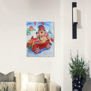 5D DIY Special Shaped Diamond Painting Santa Claus Cross Stitch Kit (DZ293)