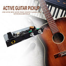JY200 Active Mute Guitar Pickup Folk Guitar EQ Equalizer Musical Instrument Part
