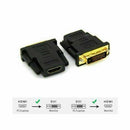 24+1 DVI-D Male to HDMI Female M/F Adapter Coupler Converter Adaptor for HDTV