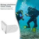 Stainless Steel Diving Counterweight Belt Quick Release Buckle Pool Tackles