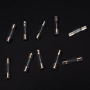 100x 250V 0.25-6A Quick Blow Glass Tube Fuses 5x 20mm Assortment Kit Tube FuseLJ