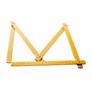 Portable Carpenter Wooden Folding Ruler 100cm/39inch
