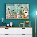 Full Drill Diamond Painting Gardening Cross Stitch Embroidery Kit Picture A
