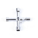 Multi-function 4 In 1 Universal Cross Key Triangle Key Cabinet Valve AlloyS Hn