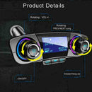 Bluetooth Car FM Transmitter MP3 Player HandsFree Radio USB Adapter Kit New D8R4