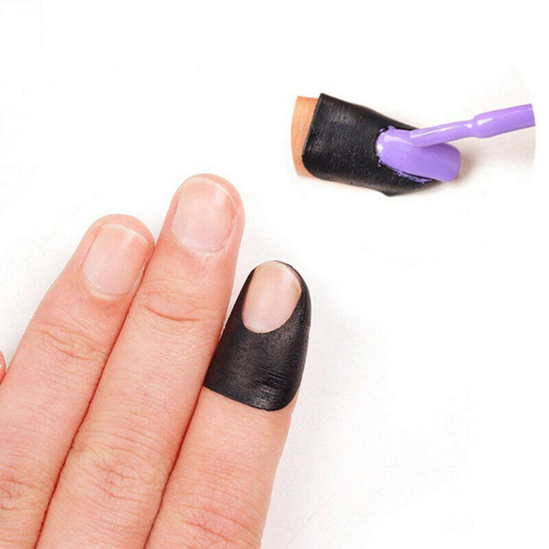 Varnish Nail Polish Glue Anti-overflow Spill Proof Manicure Protector Tools S4C3